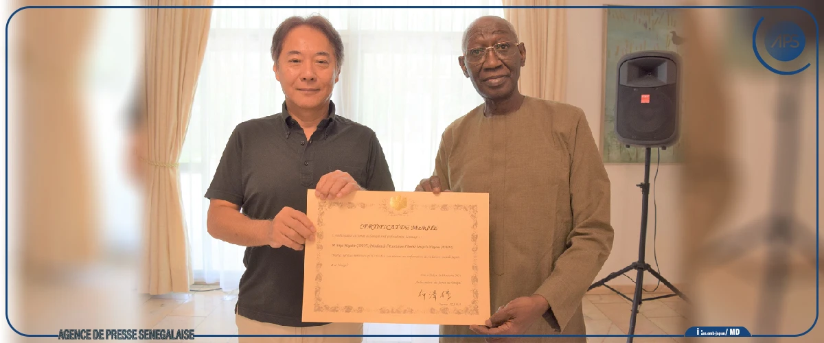 Le Sénégalais Papa Magatte Guèye décoré dans l’Ordre du Soleil Levant (officiel)