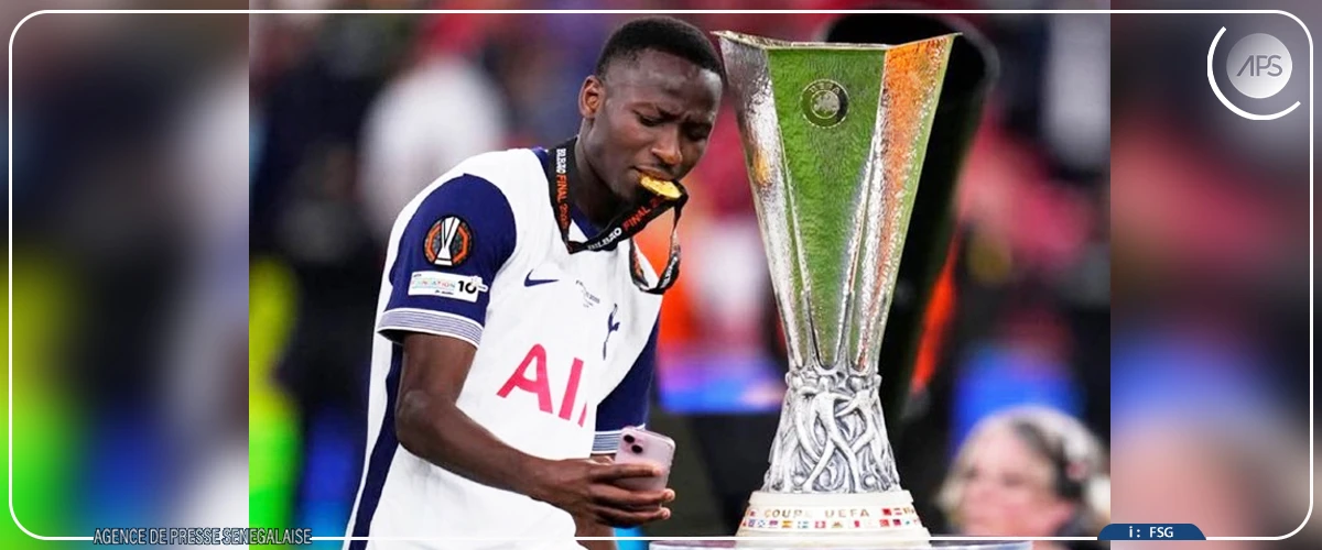 Pape Matar Sarr, premier Sénégalais à remporter la Ligue Europa