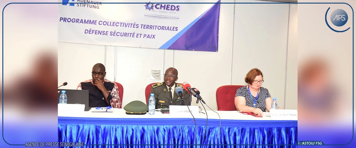 Le DG du CHEDS évoque la place des Collectivités territoriales dans ”la production de la sécurité”