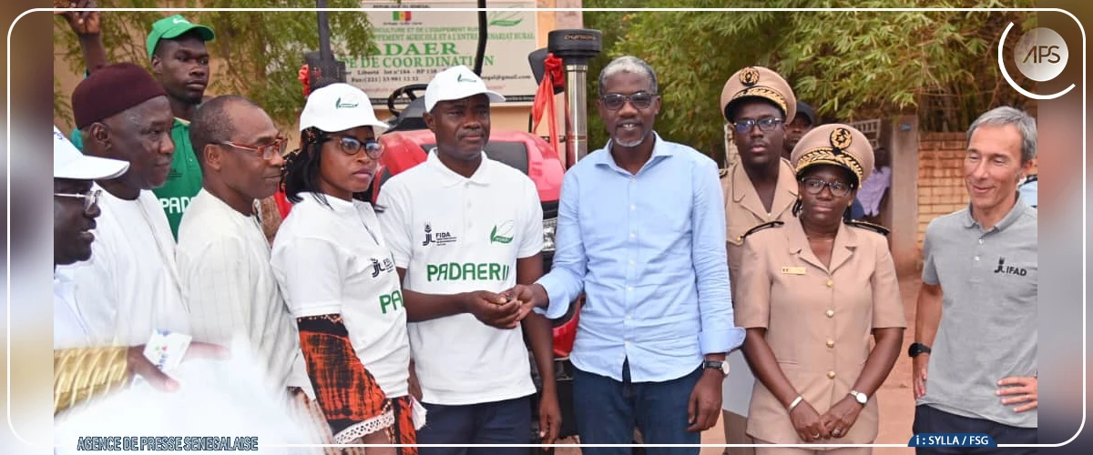 Du matériel agricole remis à des producteurs de Kédougou, Kolda, Matam et Tambacounda