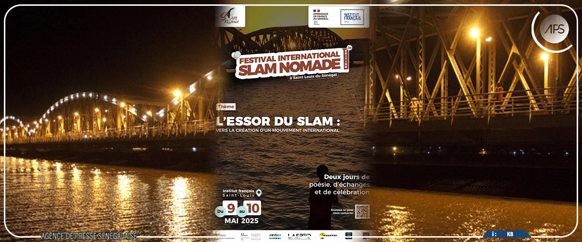 Saint-Louis: démarrage de la 3e édition du Festival international slam nomade