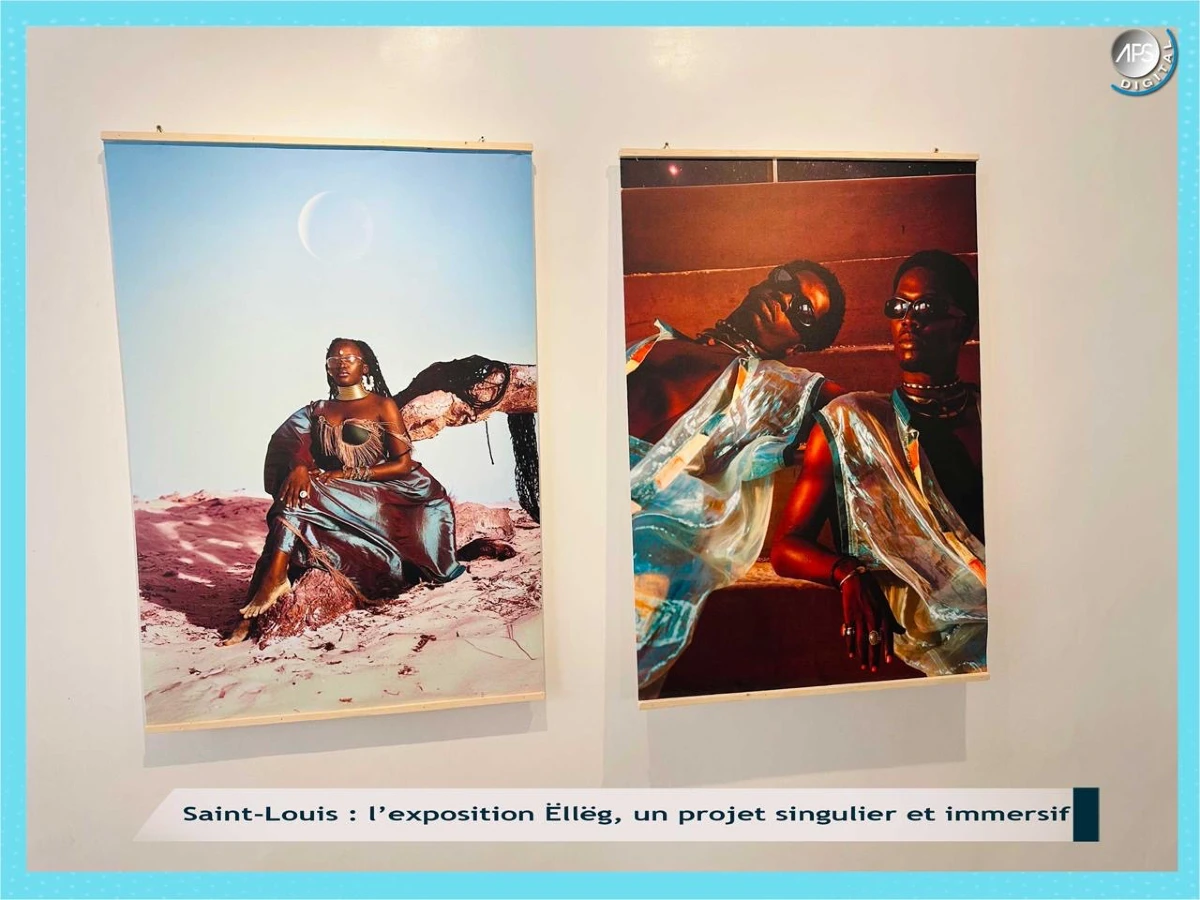 Saint-Louis : l’exposition Ëllëg, un projet singulier et immersif