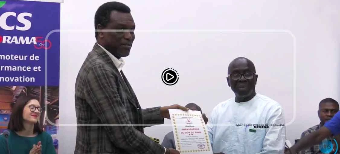 Les ICS reçoivent le titre d’ambassadeur national du don de sang