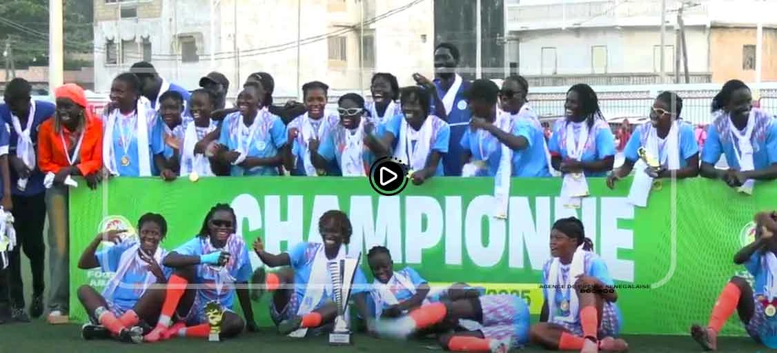 Football féminin : les Aigles de la Médina réalisent le doublé Championnat-Coupe du Sénégal pour la deuxième année d’affilée