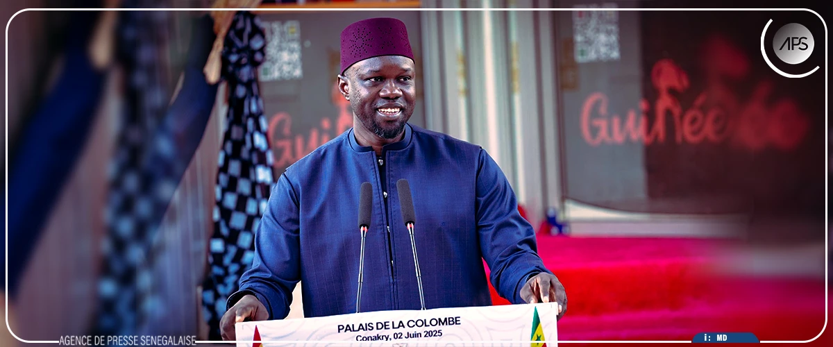 L’axe Dakar-Conakry doit être ‘’catapulté’’ pour un envol économique bénéfique aux deux peuples (Ousmane Sonko)