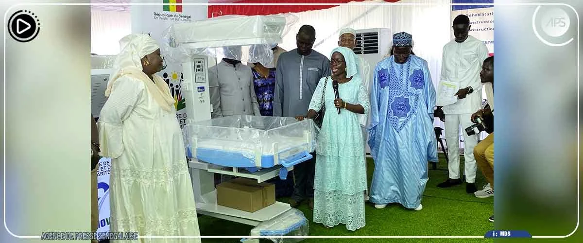 Ziguinchor : remise symbolique de matériels médicaux au poste de santé de Lyndiane Cobada