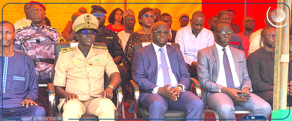 Cheikh Diba inaugure le nouveau CRF de Ziguinchor 