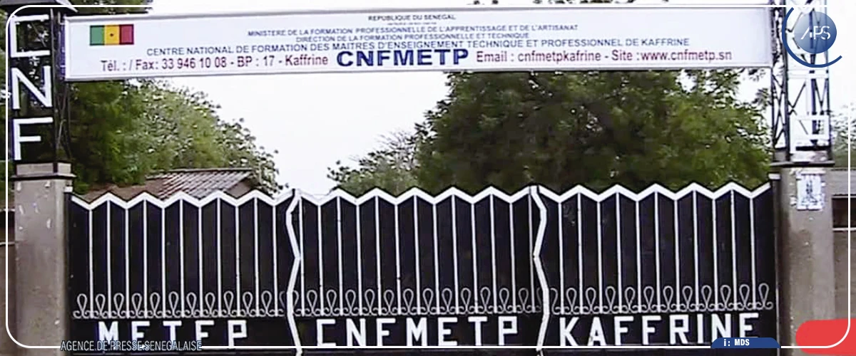 Kaffrine : le CNFMETP obtient un taux de réussite de 100% à l’examen du CAEP