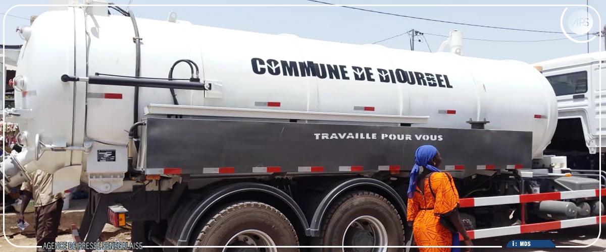 Diourbel : la commune acquiert un camion hydrocureur pour l’entretien des canalisations