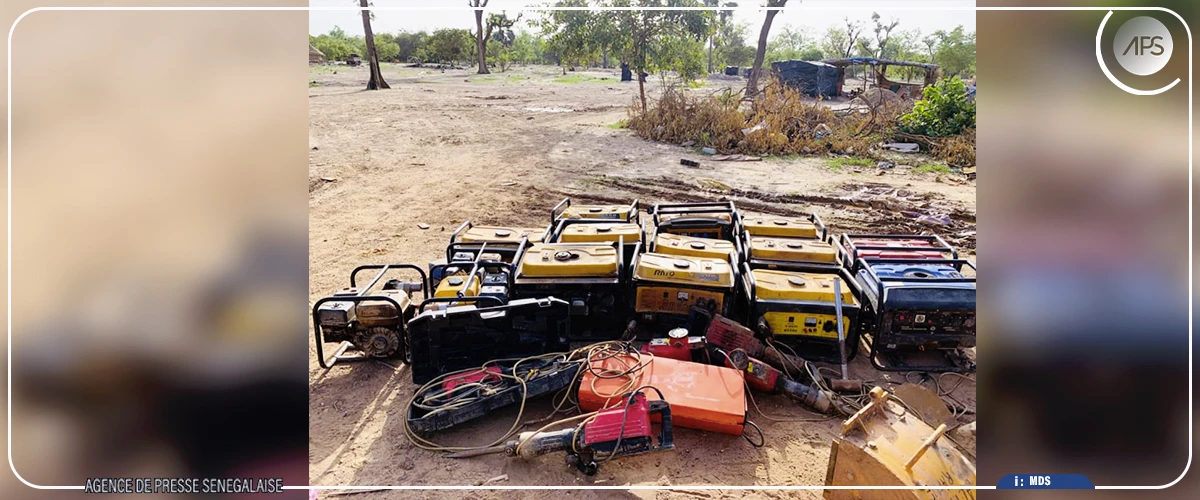 Kédougou : un site d’orpaillage clandestin démantelé (source sécuritaire)