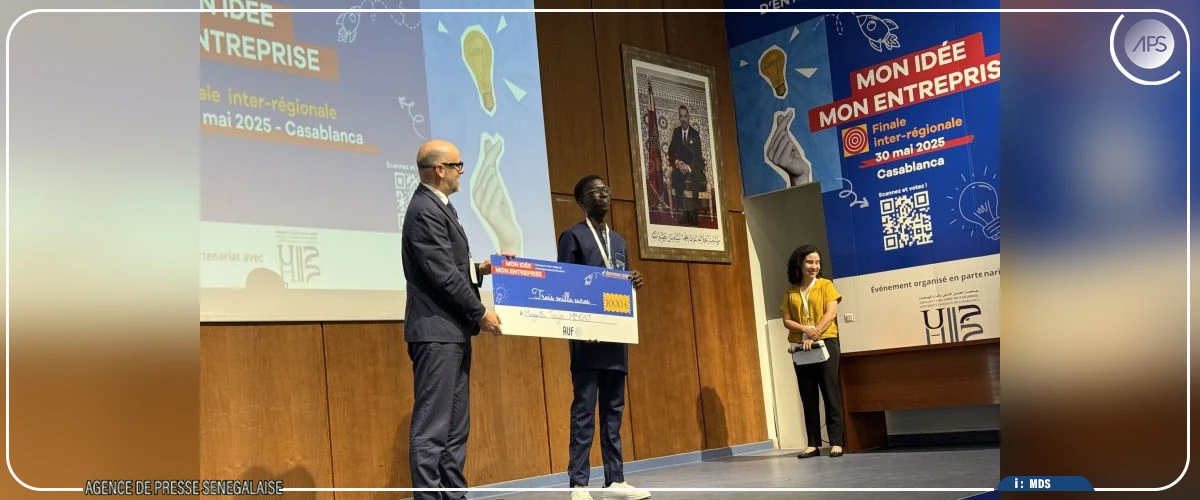 Innovation : un étudiant de l’Ecole Polytechnique de Thiès lauréat d’un concours de l’AUF