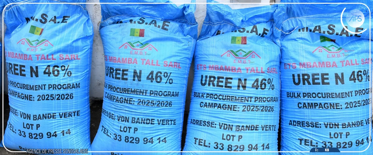 Campagne agricole 2025-2026 : Alpha Ba réceptionne 33. 0000 tonnes d’urée perlée au Port autonome de Dakar