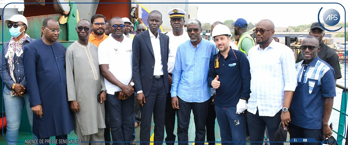 Campagne agricole 2025-2026 : Alpha Ba réceptionne 33. 0000 tonnes d’urée perlée au Port autonome de Dakar