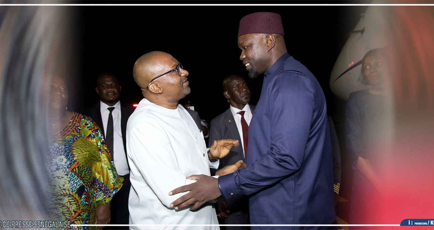 Ousmane Sonko à Freetown pour une visite de travail et d’amitié