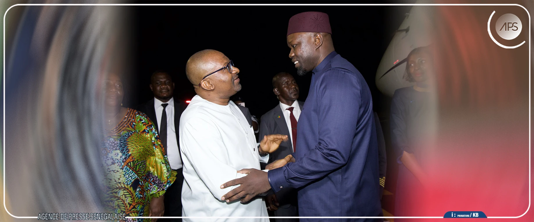 Ousmane Sonko à Freetown pour une visite de travail et d'amitié