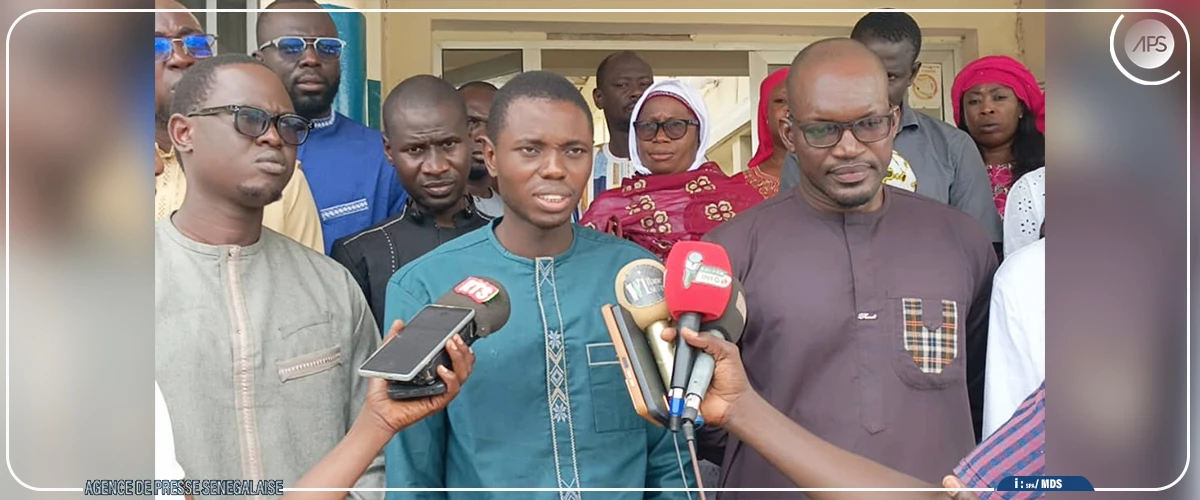 Kaffrine : l’Amicale des infirmiers-chefs de poste au chevet de la famille de Mamadou Samba Diallo