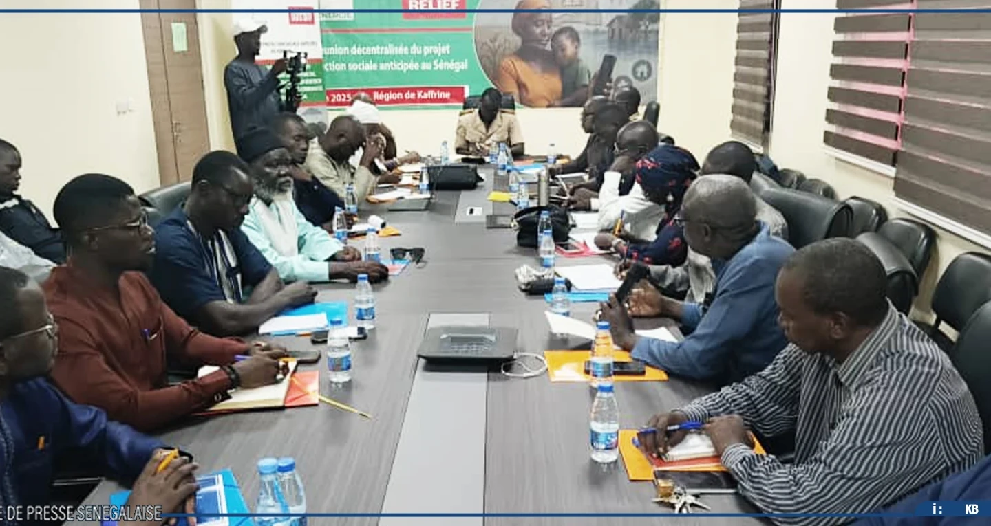 Kaffrine : le projet Protection sociale anticipée au Sénégal présenté aux acteurs Kaffrine : le projet Protection sociale anticipée au Sénégal présenté aux acteurs