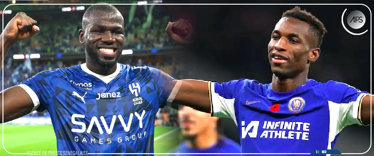 CM des clubs : Kalidou Koulibaly et Nicolas Jackson, seuls représentants sénégalais  
