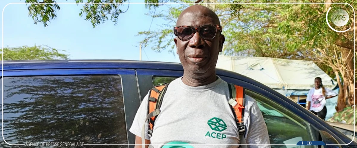 Lucien Adam Guèye, un sexagénaire habitué de la marche mariale de Popenguine