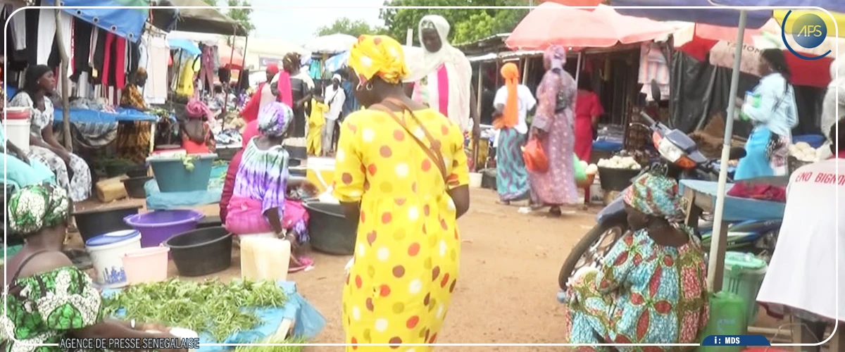 Sédhiou: le marché central bien approvisionné en denrées de première nécessité pour la Tabaski