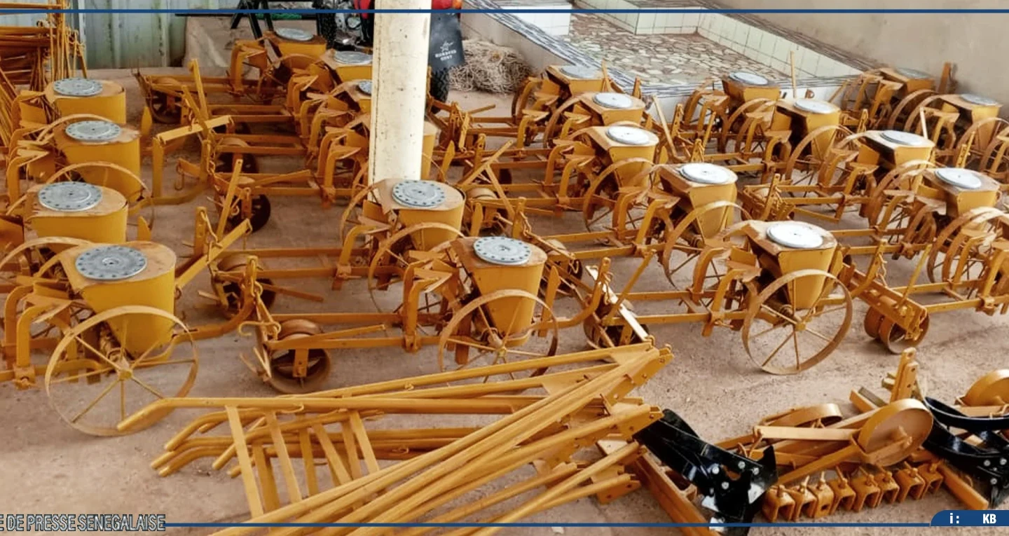 Kaffrine : du matériel agricole remis à des producteurs de semences de Kahi