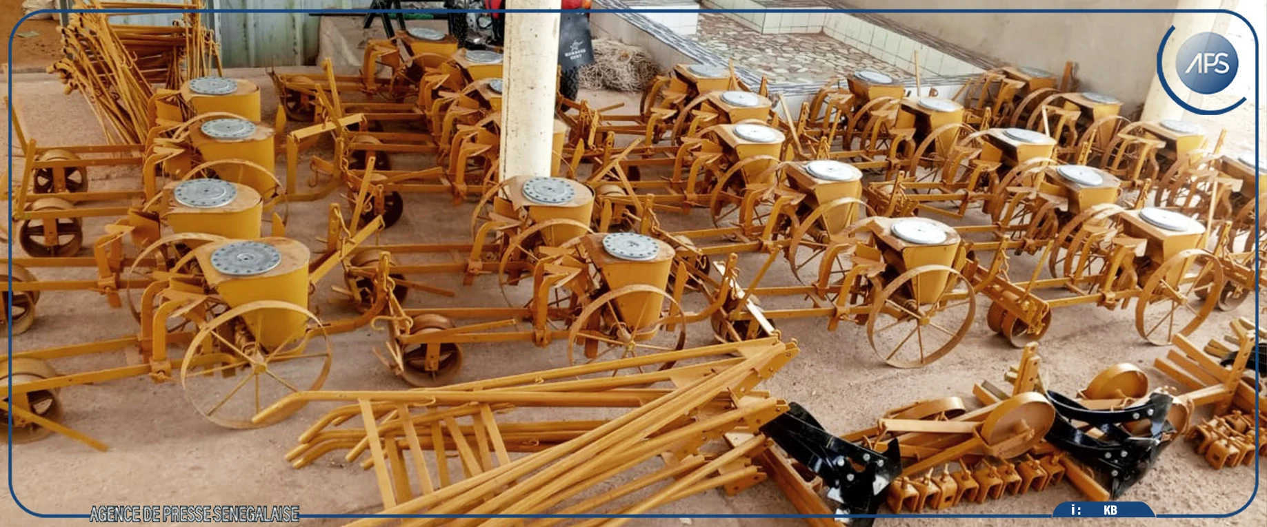 Kaffrine : du matériel agricole remis à des producteurs de semences de Kahi
