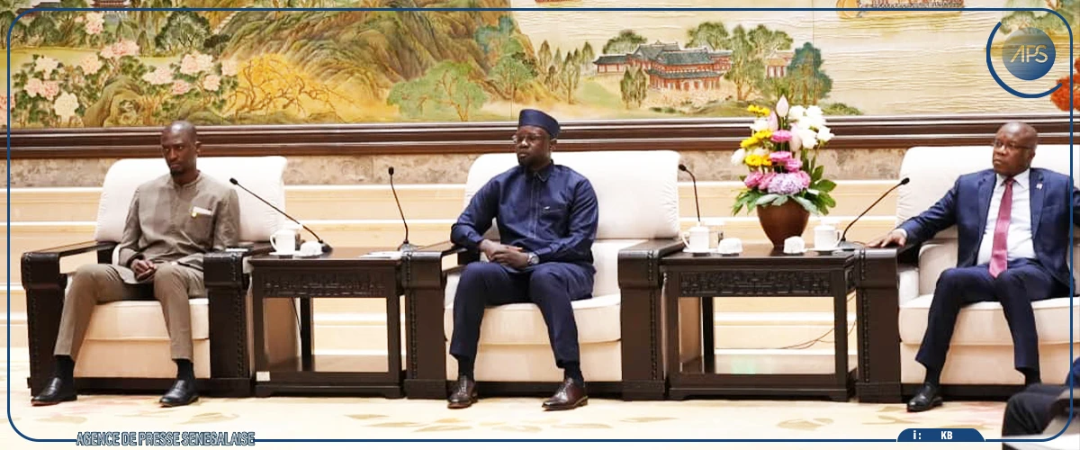 À Hangzhou Ousmane Sonko rappelle l option du gouvernement sénégalais de promouvoir un secteur À Hangzhou Ousmane Sonko rappelle l option du gouvernement sénégalais de promouvoir un secteur