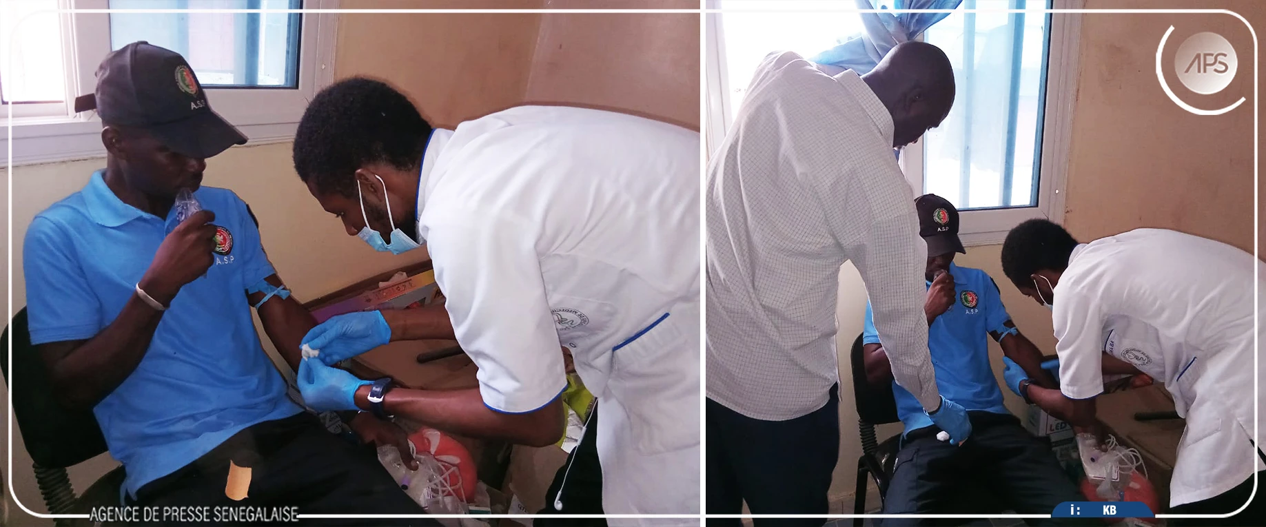 Kaffrine : 20 poches de sang collectées par l'ASP