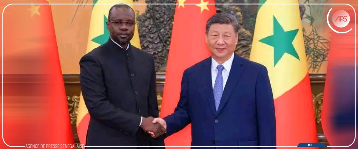 Pékin : Ousmane Sonko “satisfait” de sa rencontre avec Xi Jinping