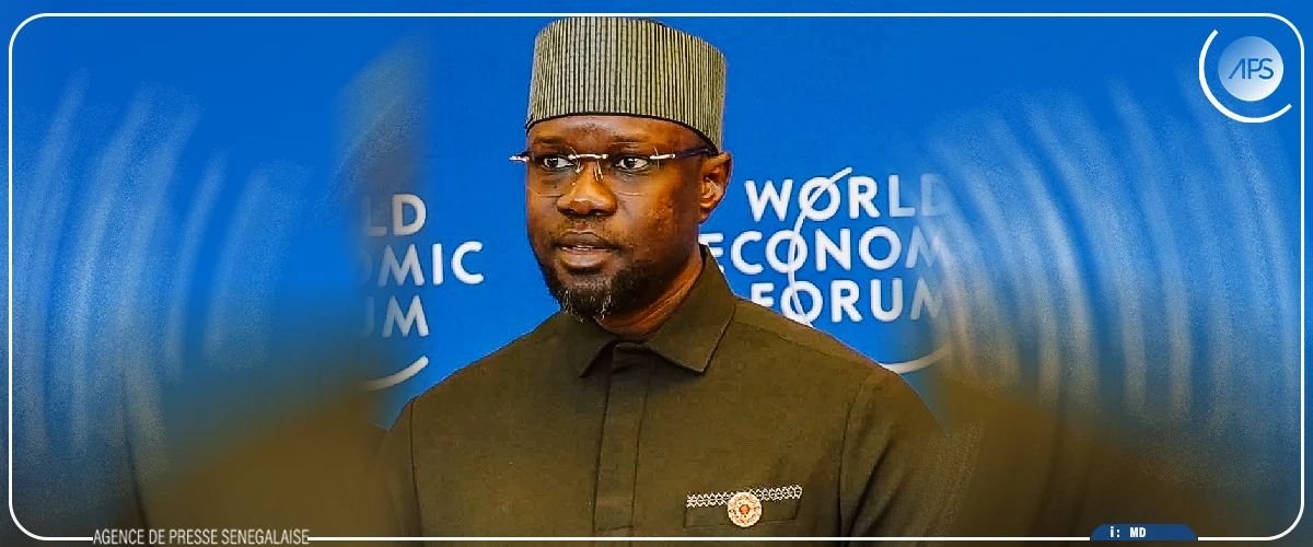 Ousmane Sonko au centre des conventions de Tianjin pour l’ouverture du Forum économique mondial
