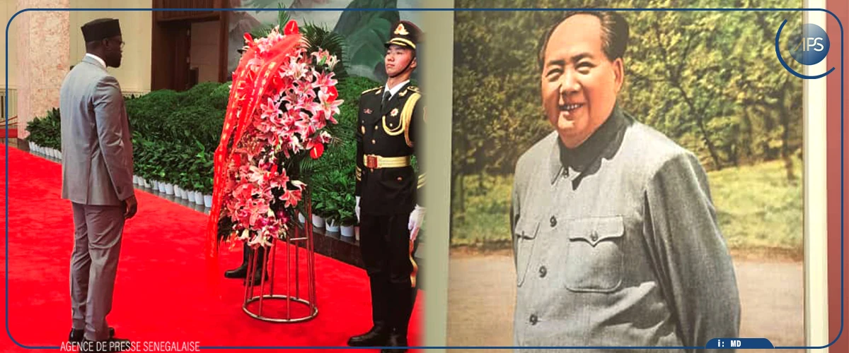 Au mausolée de Mao Zedong, Ousmane Sonko évoque le caractère inspirant des œuvres de transformation de la Chine