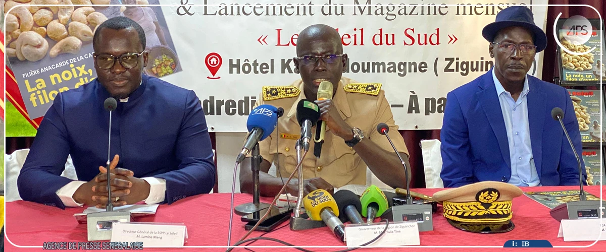 Ziguinchor : la SSPP Le Soleil inaugure son bureau régional et lance son magazine “Le Soleil du sud”