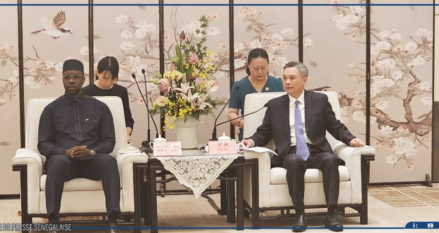 Ousmane Sonko s’entretient avec le gouverneur de Zhejiang
