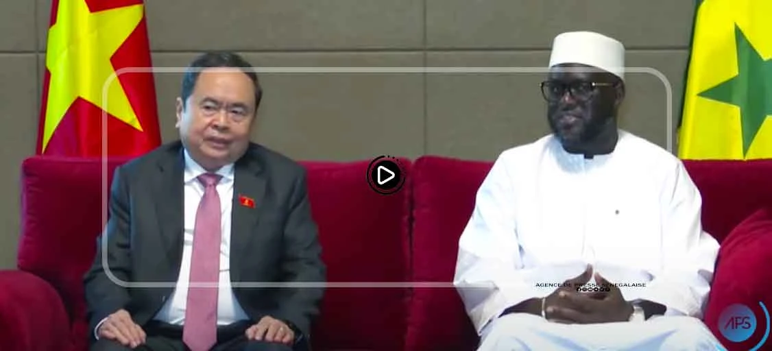 Le président de l’Assemblée nationale vietnamienne à Dakar pour une visite officielle
