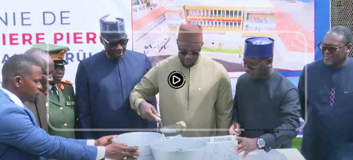Centre des grands brûlés, Ousmane Sonko promet de faire de Dakar un hub sanitaire sous-régional