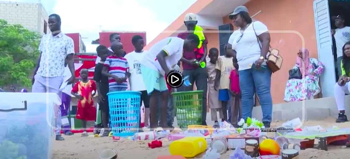 Thiaroye : tri, recyclage et conscience écolo, les enfants passent à l’action