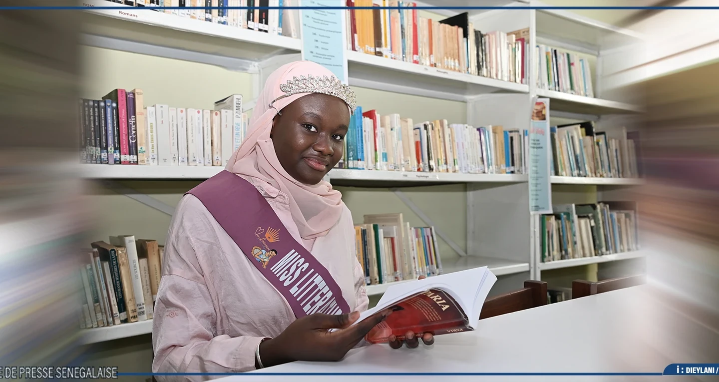 Sokhna Aminata Fall, une scientifique à l’assaut de la couronne de Miss littérature Afrique 2025