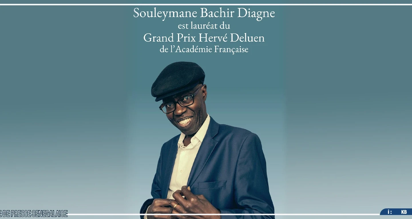 L’Académie française décerne le Grand Prix Hervé-Deluen à Souleymane Bachir Diagne