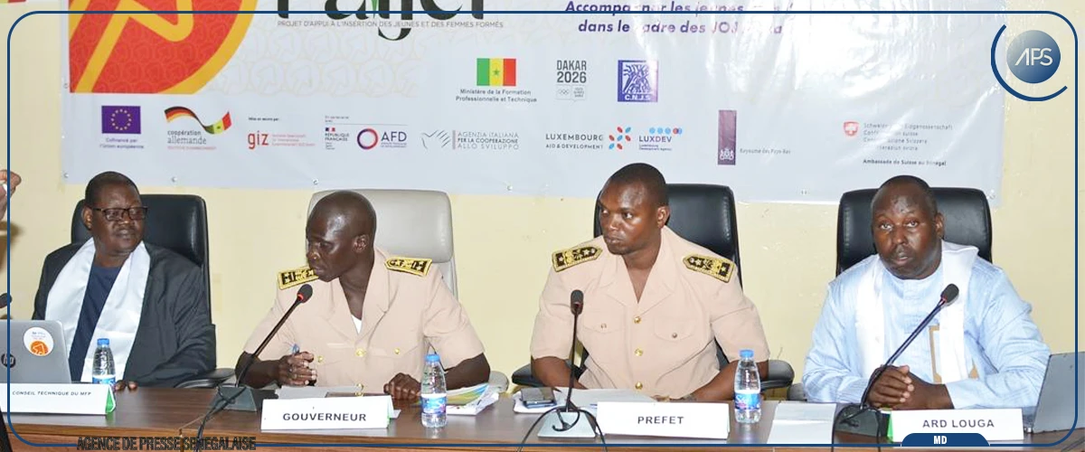 Louga : 33 jeunes reçoivent leurs attestations après dix mois de stage rémunéré dans le cadre du PAIJEF