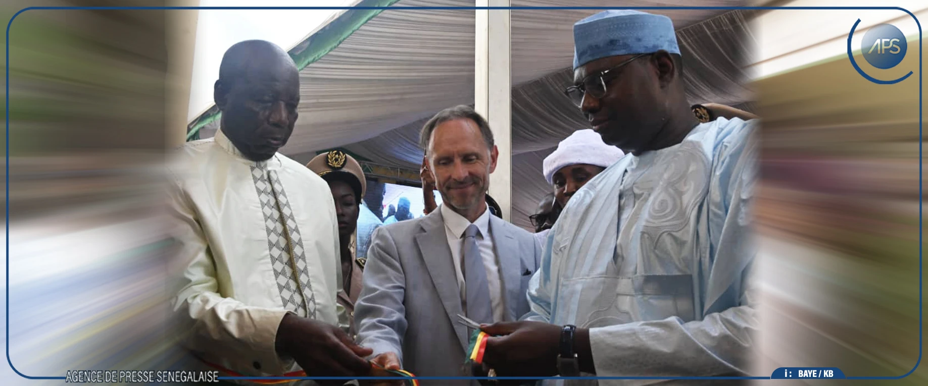 Moussa Balla Fofana inaugure deux centres d’état civil à Fass Barigo et Kaolack