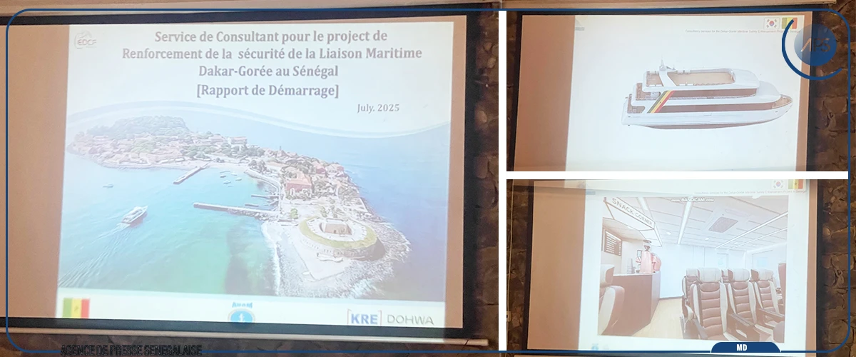 Un projet de deux navires hybrides et d’un nouveau quai pour renforcer la liaison Dakar–Gorée
