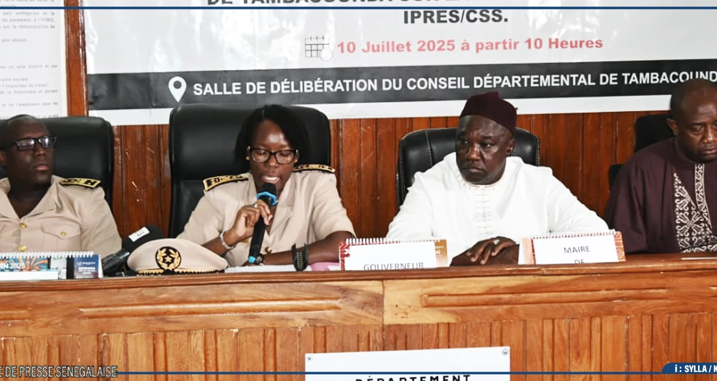 Tambacounda : la plateforme digitale de l’IPRES et de la CSS présentée aux autorités administratives et territoriales