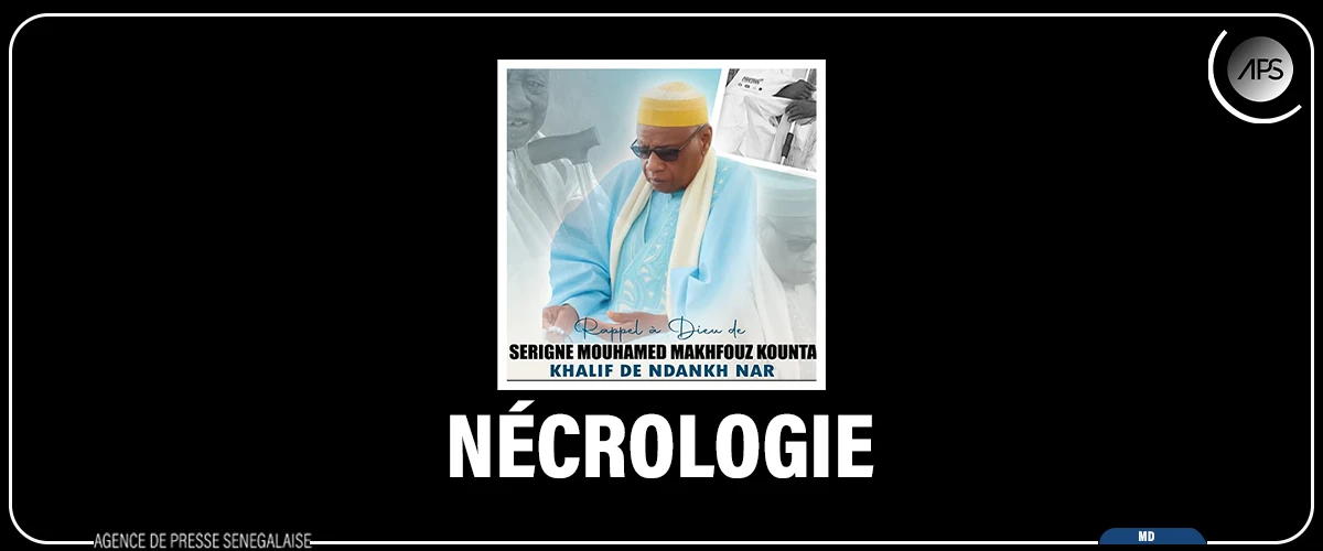 Mékhé: décès de Mouhamed Mahfouz Kounta, khalife de Ndankh Naar