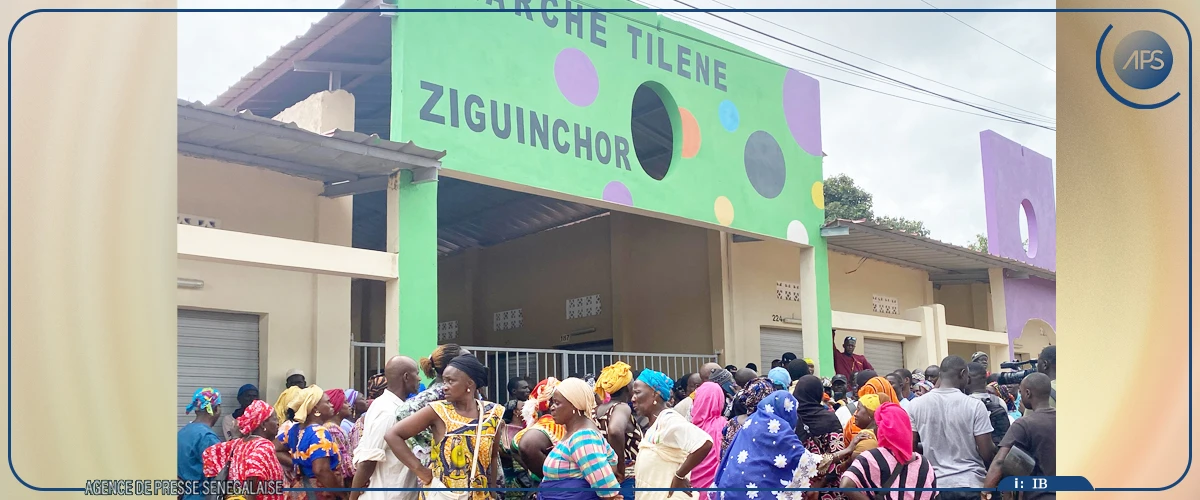 Ziguinchor : des commerçants réclament la réouverture du marché Tiléne
