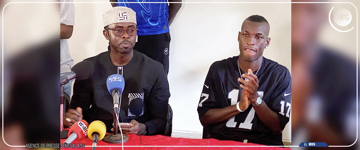 Nicolas Jackson offre du matériel médical à l'hôpital "Silence" de Ziguinchor 