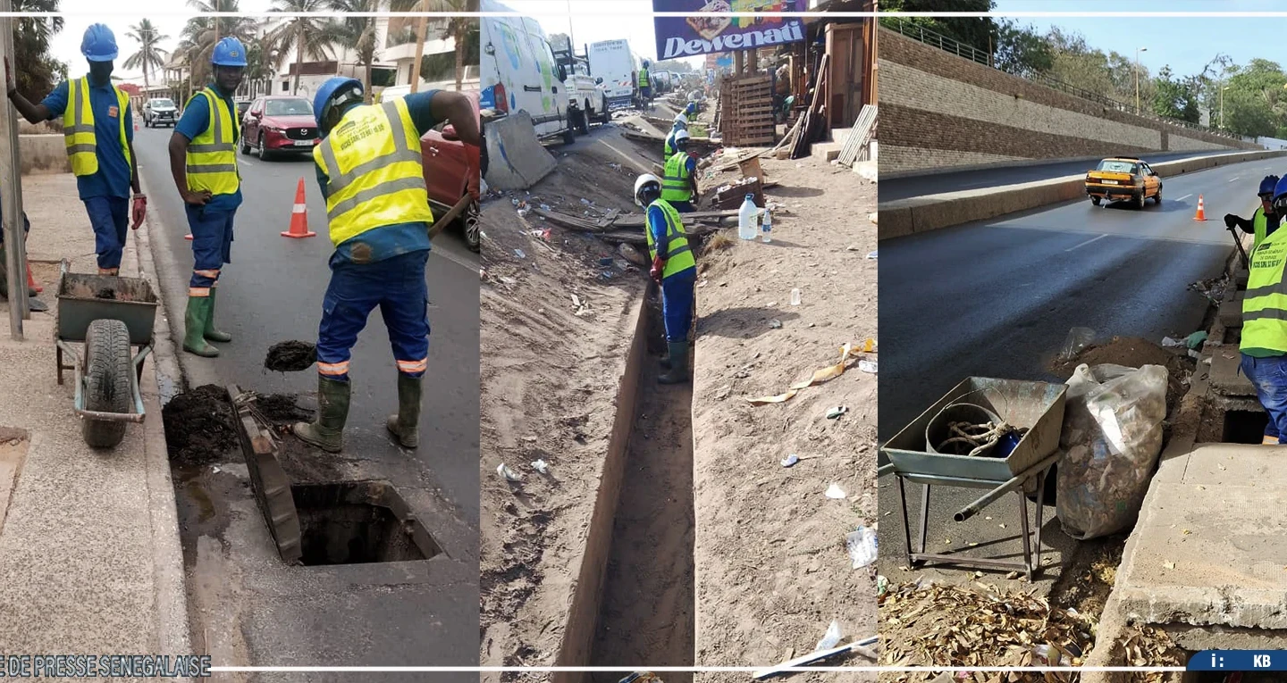 Opérations pré-hivernage : un niveau d’exécution ”satisfaisant” des travaux d’entretien et d’assainissement du réseau routier classé de Dakar (AGEROUTE)