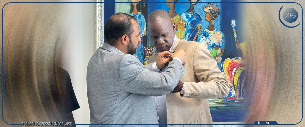 Bilal Khalil, directeur général du Forum palestinien des médias, en visite à l’APS