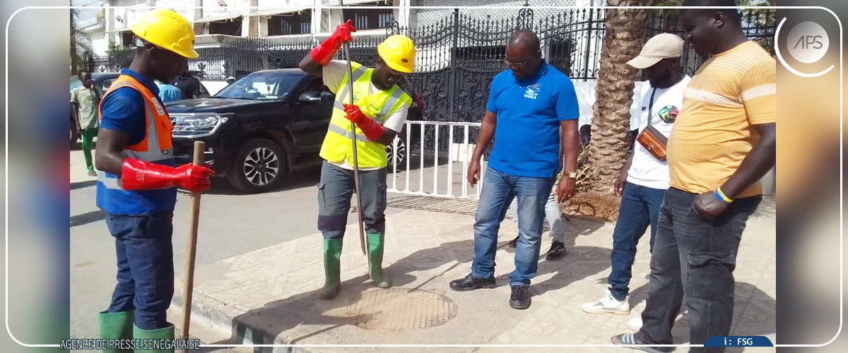 Une opération de curage des canaux et de désensablement des rues à Touba et Mbacké