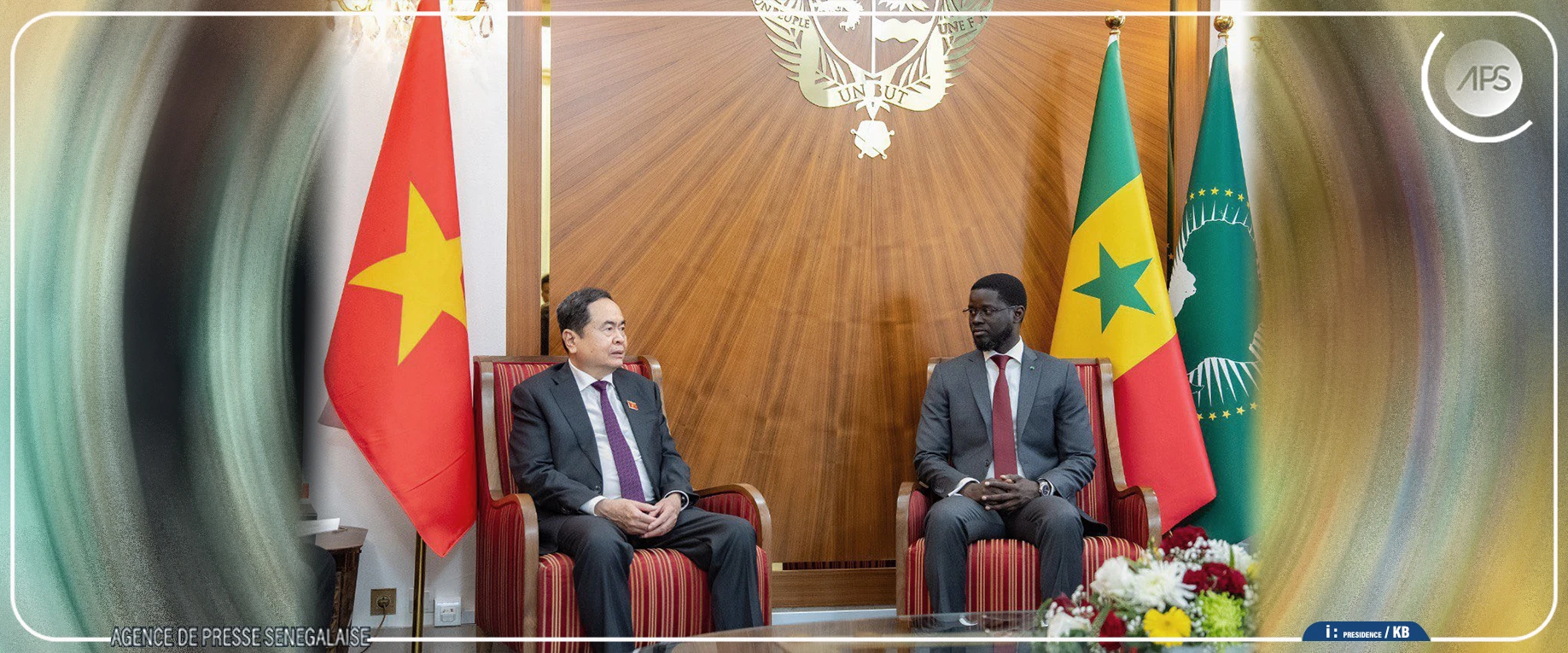 Le président de l'Assemblée nationale du Vietnam reçu par le chef de l'Etat