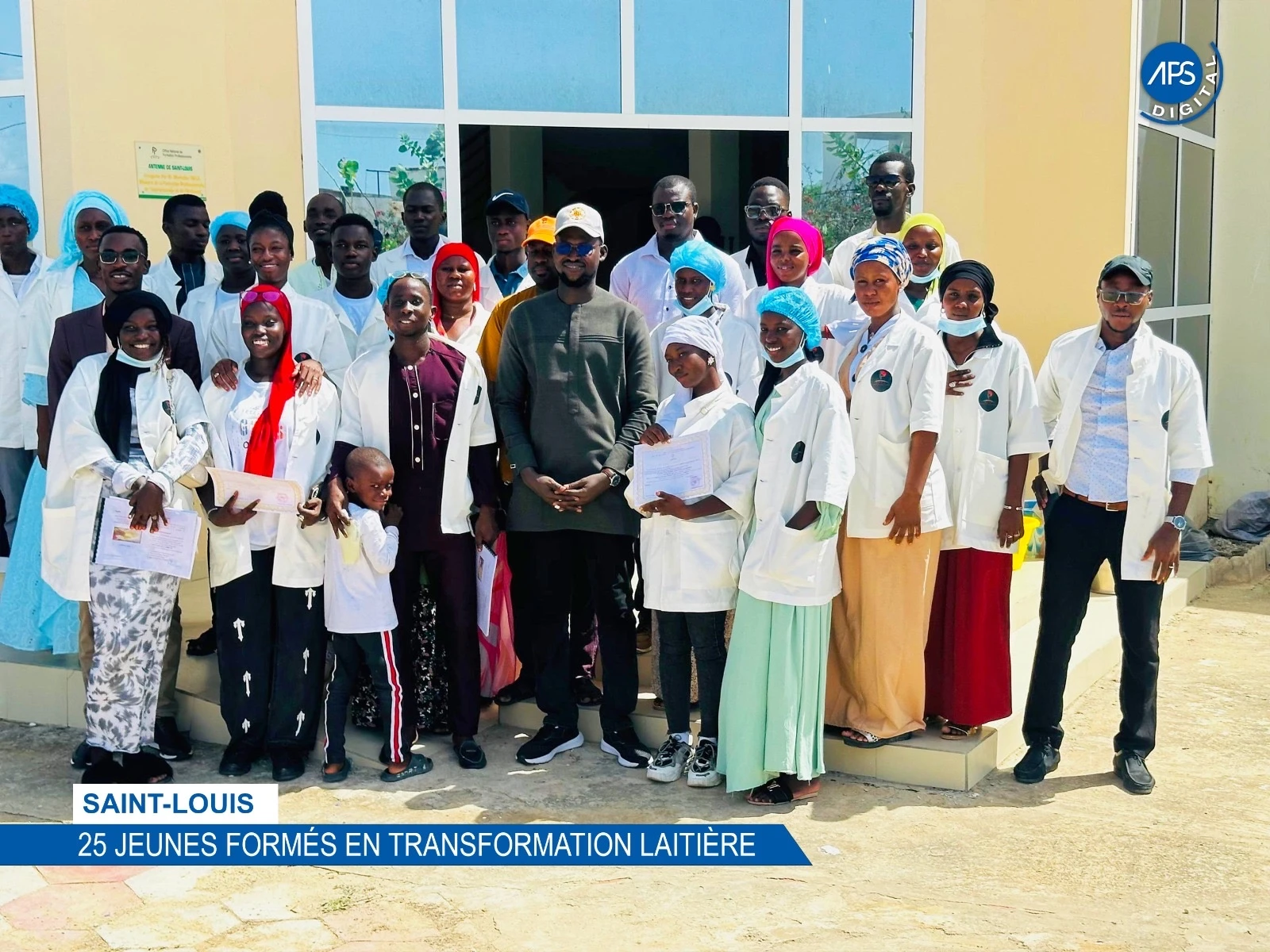 Saint-Louis : 25 jeunes formés en transformation laitière 